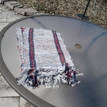 placemats rag blue, reds18.12