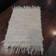 placemats rag white 16.108, 16.107