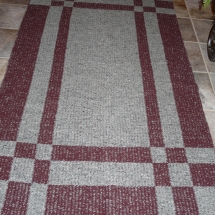 rug block twill burgandy 13.27