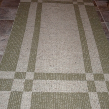 rug block twill green 13.70