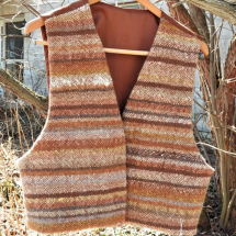 vest hand dyed multi 15.89