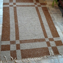 rug block twill brown 13.27b
