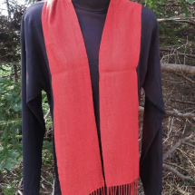 scarf red 19.111;113